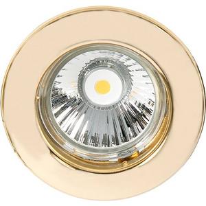 Downlights und Einbaustrahler - Einbaustrahler mit Sprengring feststehend C 1830 gold ohne Fassung - 1750357900