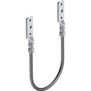 Zubehör für Erdung und Blitzschutz - Überbrückungsseil 400mm Alu schwarz - 5331017