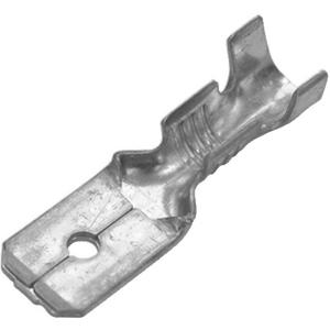 Quetschkabelschuh für Cu-Leiter - Ringkabelschuh blank 0,5 - 1,0 mm² M4 Messing - 280124