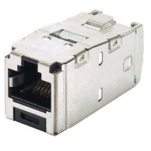 Modularer Steckverbinder - RJ45-Buchse geschirmt Kat. 5e 8-fach 8-adrig - CJS5E88TGY