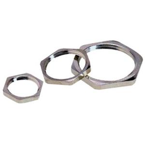 Gegenmutter für Kabelverschraubung - Messing vernickelt Gegenmutter 75x1,5 - 52103071