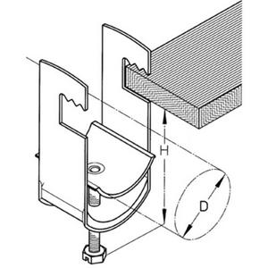 Bügelschelle - Kabelschelle 40 U - 003762
