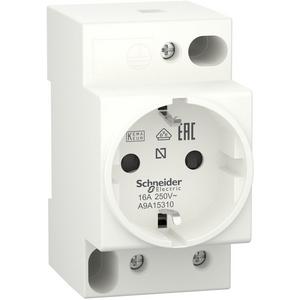 Steckdose Reiheneinbau - Steckdose iPC 2p+E 16A 250VAC KEMA/VDE 0620 deutsche Ausführung - A9A15310