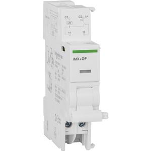 Aufbauset für Reiheneinbaugeräte - Arbeitsstromauslöser iMX+OF 12-24V AC/DC - A9A26948