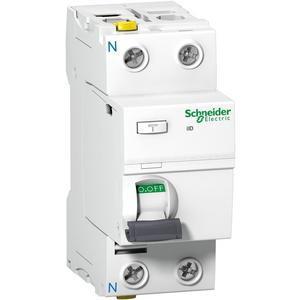 Fehlerstrom-Schutzschalter - FI-Schutzschalter  25A 2-polig 30mA Typ A - A9Z21225