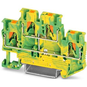 Schutzleiter-Reihenklemme - Schutzleiter-Doppelstockklemme - PTTB 2,5-PE - 3210596