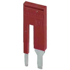 Querverbinder/Brücker für Reihenklemme - Reduzierverbinder rot 2-polig ST 35- (2,5/4) - 3030899
