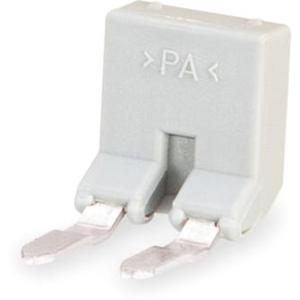 Querverbinder/Brücker für Reihenklemme - Einlegebrücke 2 polig grau - 260-402