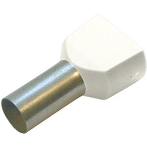 Aderendhülse - Twin-Aderendhülse 0,5 mm² L 8mm weiß - 270778