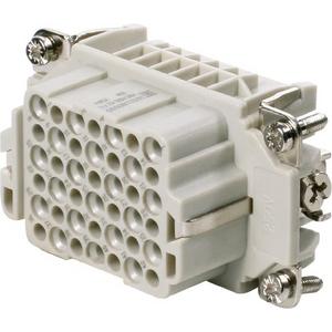 Kontakteinsatz für Industriesteckverbinder - Kontakteinsatz (Industriesteckverbinder) 42-polig Buchse 250V 10A - 1651180000