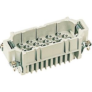 Kontakteinsatz für Industriesteckverbinder - Han D Stifteinsatz 40-polig Crimpanschluss 250V / 10A - 09210403001