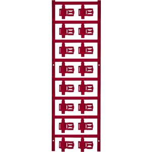 Kabelmarkierungssystem - Leitermarkierer MultiCard 21 x 12,5 mm Polyamid 66 rot - 1025290000