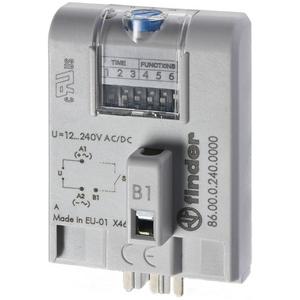 Zeitrelais - Multifunktionszeitmodul 12 - 240 V AC / DC Serie 86 - 86.00.0.240.0000
