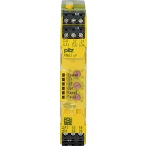 Gerät zur Überwachung von sicherheitsgerichteten Stromkreisen - Sicherheitsrelais PNOZ s9 unverz. Kontakterw. PNOZsigma / Zeitrelais - 750109