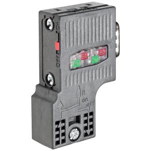 Rechtecksteckverbinder (Industriesteckverbinder) - PROFIBUS Busanschlussstecker 90° RS485 - Fast Connect ohne PG-Buchse - 6ES7972-0BA52-0XA0
