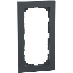 Abdeckrahmen - M-Pure Abdeckrahmen 2fach ohne Mittelsteg anthrazit - MEG4025-3614