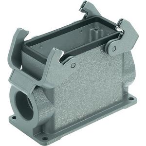 Gehäuse für Industriesteckverbinder - Anbaugehäuse Han 16B mit Querbügel hohe Bauform - 09300160230