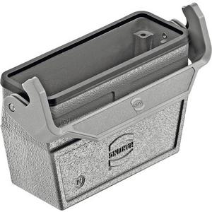 Gehäuse für Industriesteckverbinder - Kupplungsgehäuse Han 24B hohe Bauform Kabeleingang 1x M32 gerade - 19300240757