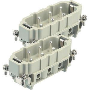 Kontakteinsatz für Industriesteckverbinder - Stifteinsatz Han 6 HSB-STI (7-12) Schraubanschl. Querschn. 4 - 6 mm² - 09310062611