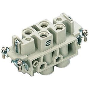 Kontakteinsatz für Industriesteckverbinder - Buchseneinsatz Han K4/0-BU-S (1-4) Schraub Querschnitt 1,5 - 16 mm² - 09380062711