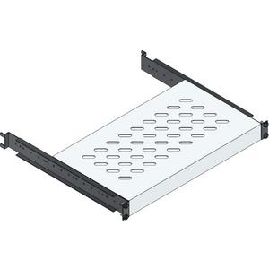 Komponente für den Ausbau (Schaltschrank) - 19 Zoll Fachboden 1HE geschlitzt max. 70kg - 19FB-1-250-2S