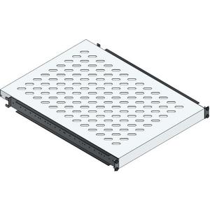 Komponente für den Ausbau (Schaltschrank) - 19 Zoll Fachboden 1HE geschlitzt max. 70kg - 19FB-1-600-2S