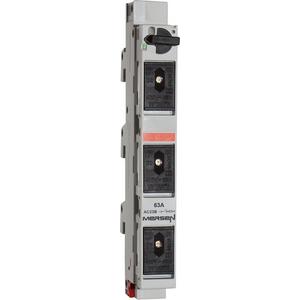 NEOZED-Sicherungslasttrennschalter - NEOZED Reiter-Lasttrennschalter D02 50A 3-polig 400VAC SAS60 mit Sicherungen - N1046374