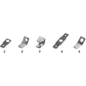 Rund-/Flachsteckverbindung - Flachstecker 0 Grad 6,3 x 0,8 mm Form 4 - 280196