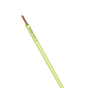 Aderleitung Feindrähtig - PVC Aderleitung 10 mm² gelb/grün 100m Bund - 4520005