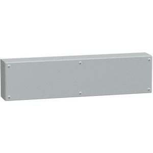 Klemmenkasten - SBM Industriegehäuse Stahlblech RAL7035 ohne Montageplatte H200 x B800 x T120 mm - NSYSBM208012