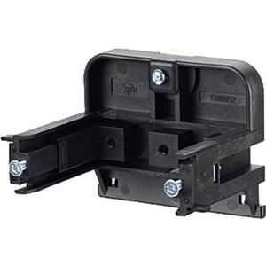 Zubehör für modulares Anschlusssystem - Montagehalter für Anschlussdosen Hutschienenbefestigung waagr. 52mm o. Trennsch. - 1308895220-I