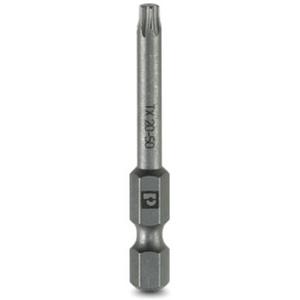 Bit für Torxschrauben - Schraubeinsatz Torx - TX 20 / 50 mm - 1212578