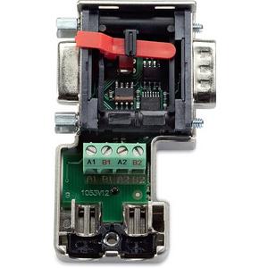 D-Sub-Steckverbinder - Epic Data Profibus Steckverb.mit 90° Kabelabgang und LED Diagnose.PG - 21700529