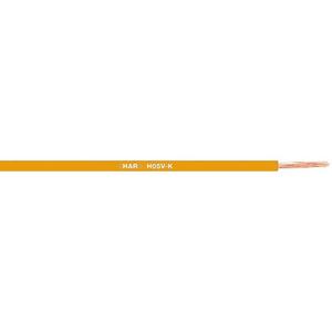 Aderleitung Feindrähtig - PVC Aderleitung 1 mm² orange 250m Spule - 4510093S