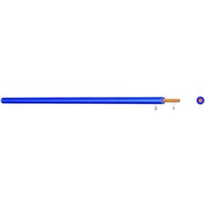 Aderleitung sonstige - Halogenfreie Aderleitung 90°C Version 100m 0,75 mm² blau - 4725022