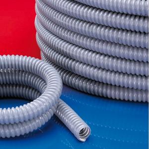 Kunststoff-Schutzschlauch - PVC Schutzschlauch Stahlspirale hochflexibel Außendm 21 mm / L = 50 m - NOR11130219050