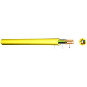 Baustellenleitung - PVC Baustellenleitung K35 XYMM-J 4x1,5 gelb 500m Trommel - XYMM-J     4X 1,5 GE