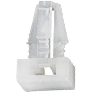 Befestigungssockel und -element für Kabelbinder - Befestigungsanker für Blechestärke 0,5 bis 3mm Bohrung D=6 bis 6,35mm - 032076