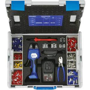 Presswerkzeug Kabelschuhe/Verbinder, Aderendhülsen, Schirmanschluss - Elektromechanische Crimpzange Micro EK50ML 0,14 - 50 mm² in der L-BOXX - LBOXXEK50ML