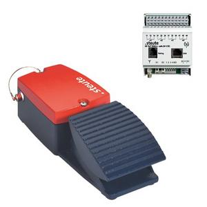 Fußschalter - SET Sicherheits Funk - Fußschalter ohne Schutzhaube inkl Funkempfänger - 1329073