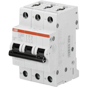Leitungsschutzschalter - LS-Schutzschalter 3-polig 10kA /10kA K-Char 4A 3TE - 2CDS273061R0337