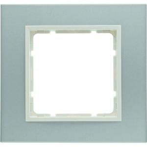 Abdeckrahmen - Rahmen Berker B.7 Alu/polarweiß - 10116914