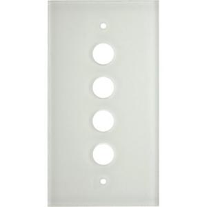 Abdeckrahmen - Glasabdeckplatte Berker TS klar - 1394