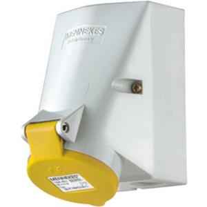 CEE-Steckdose - CEE-Wandsteckdose TwinCONTACT 32A 5p 110V 4h IP44 - AM 1860