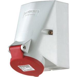 CEE-Steckdose - CEE-Wandsteckdose TwinCONTACT 32A 4p 400V 6h IP44 - AM 421