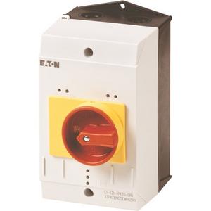 Leergehäuse für Schaltgeräte - Isolierstoffgehäuse rot-gelber Griff CI-K2-PKZ0-GR - 219655