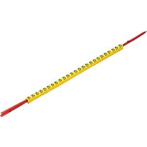 Kabelmarkierungssystem - Leitermarkierer Montagedorn 3 x 4,2 mm gelb - 0572901668