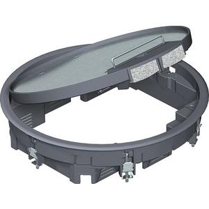 Geräteeinsatz für Unterflurmontage - Geräteeinsatz für Universalmontage in eisengrau Ø 294 mm - 7405452