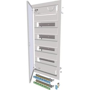 Installationskleinverteiler - Unterputz Kleinverteiler mit superflacher Stahlblechtür 4-reihig - 178821