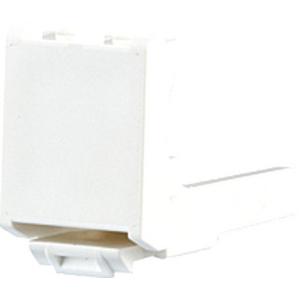 Staubschutz für modulare Steckverbinder - BLIND Modul reinweiß - 130898-00-RW-I